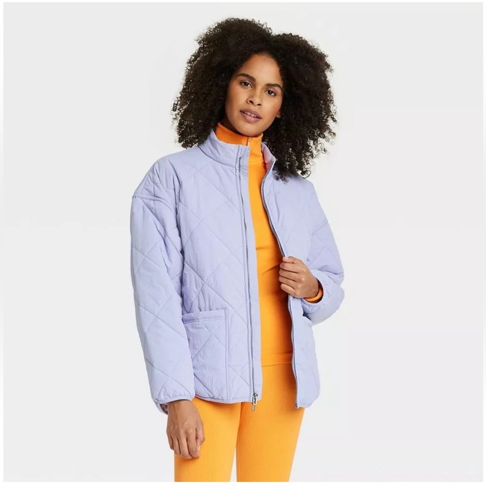 All in Motion Puffer Quilted Jacket LARGE